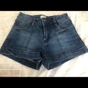 Jean shorts